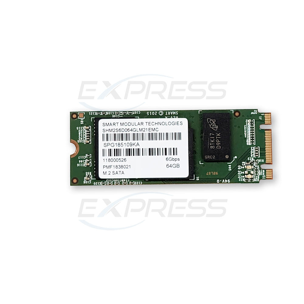 SHM2S6D064GLM21 - M.2 64GB SATA 6Gbps Drive | Refurbished EMC