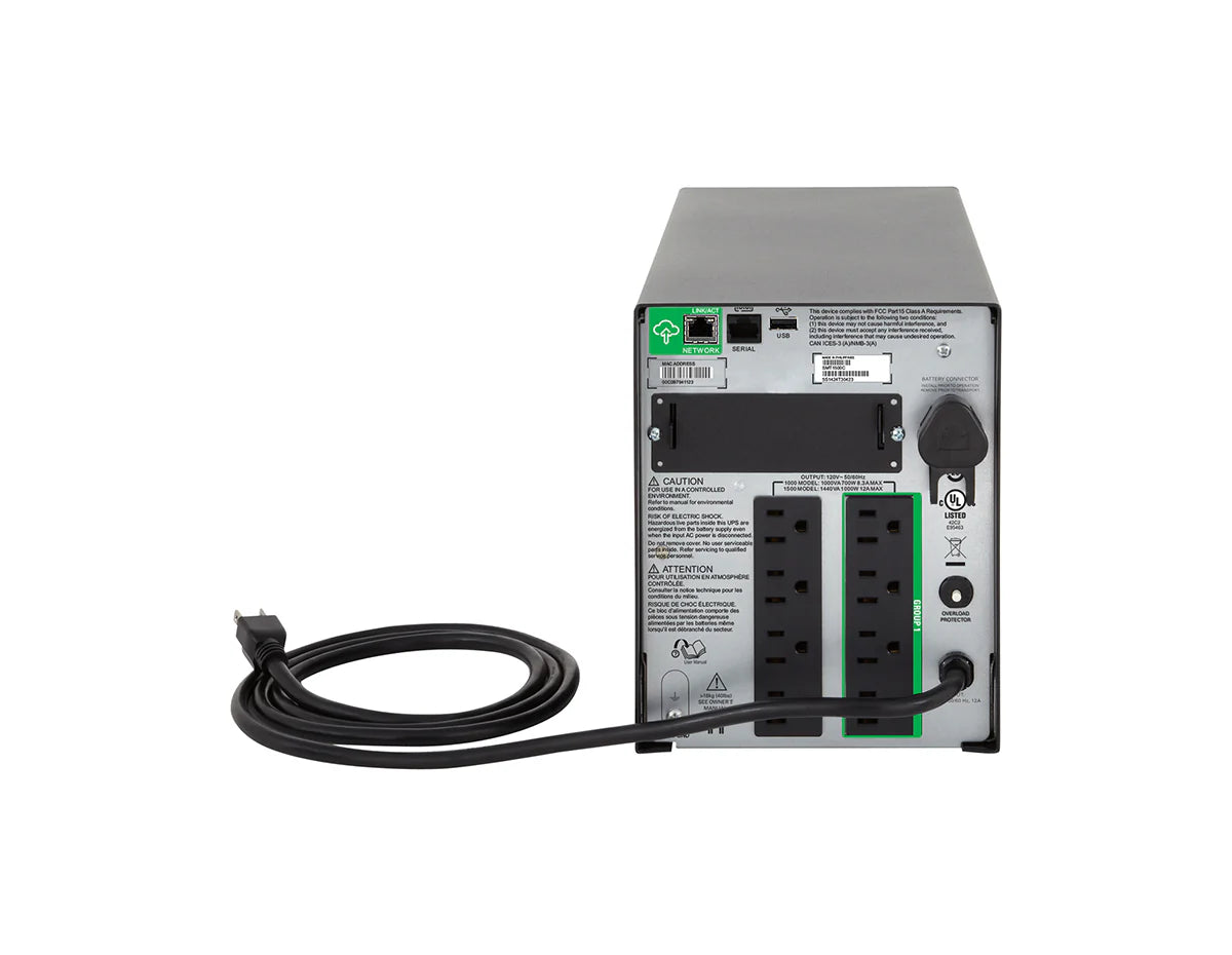 APC SMT1000C - Smart-UPS 1000VA Line-Interactive Tower UPS