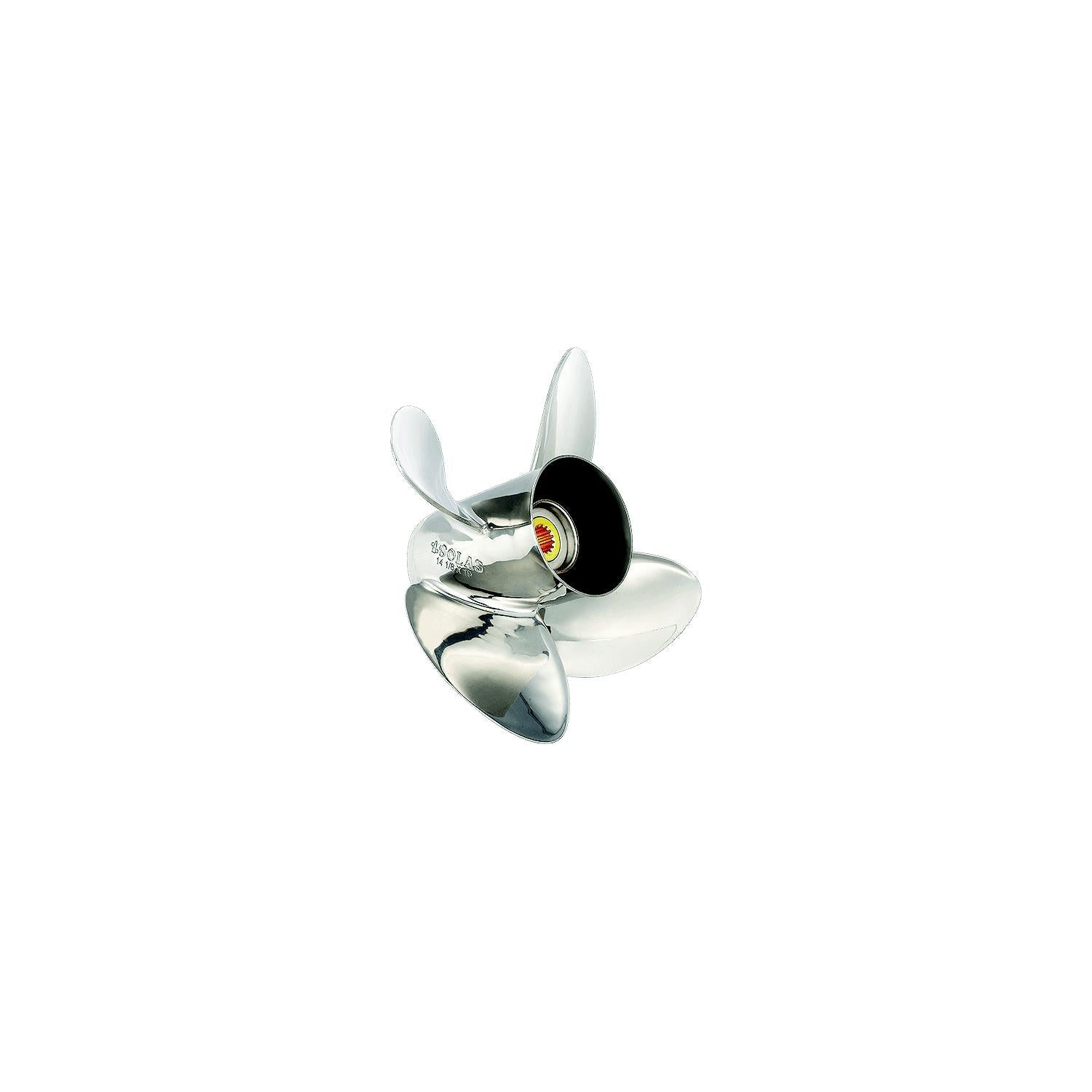 Solas Propeller 1553-141-19 Solas HR Titan SS 4-Blade Propeller for Mercury