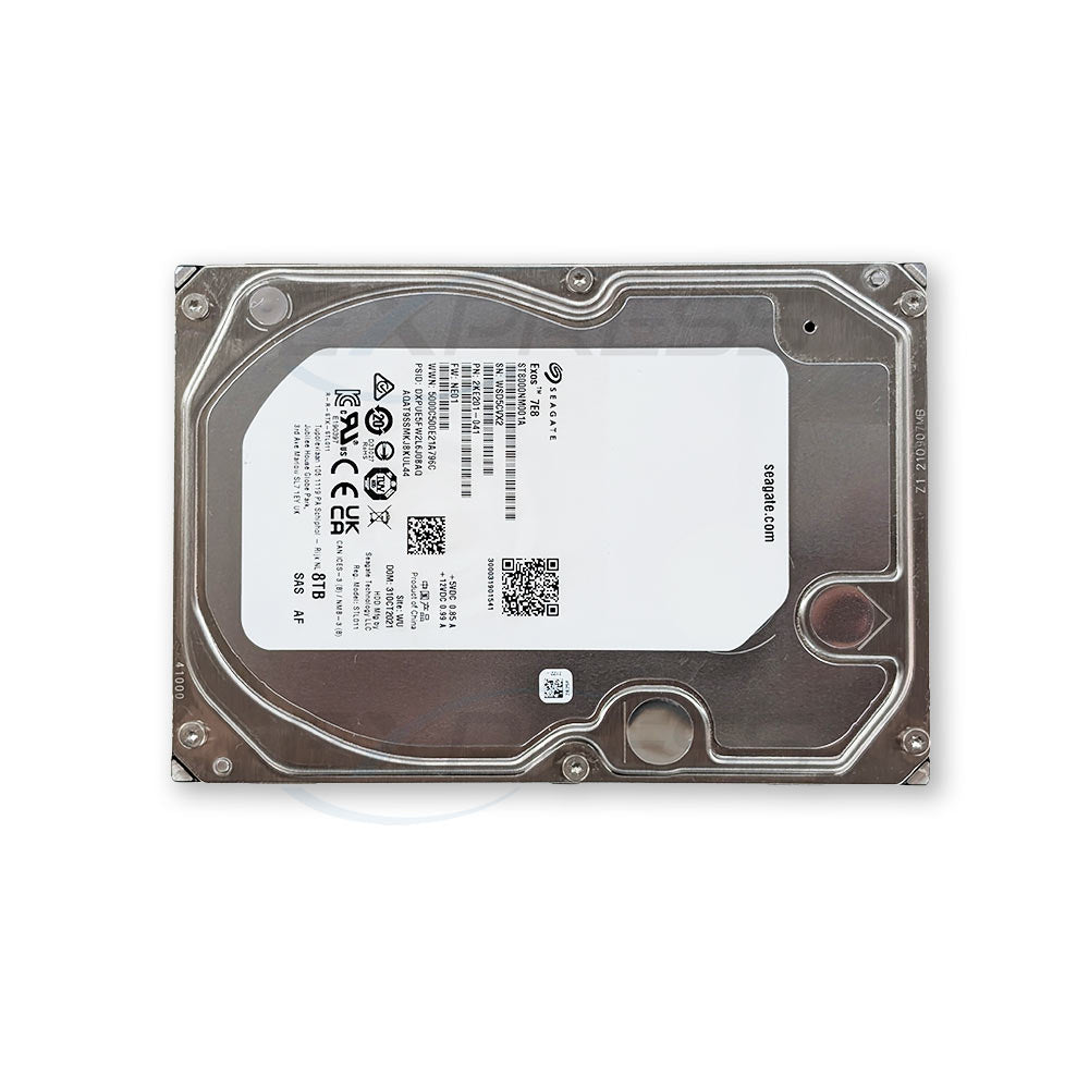 ST8000NM001A - 3.5" 8TB 7.2K SAS 12Gbps HDD | Refurbished Seagate Exos 7E8