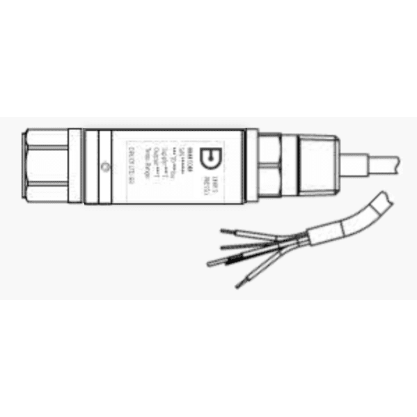 Druck - UNIK5000H (50CX) Hydrogen Focused Pressure Sensor (1/2" Conduit)