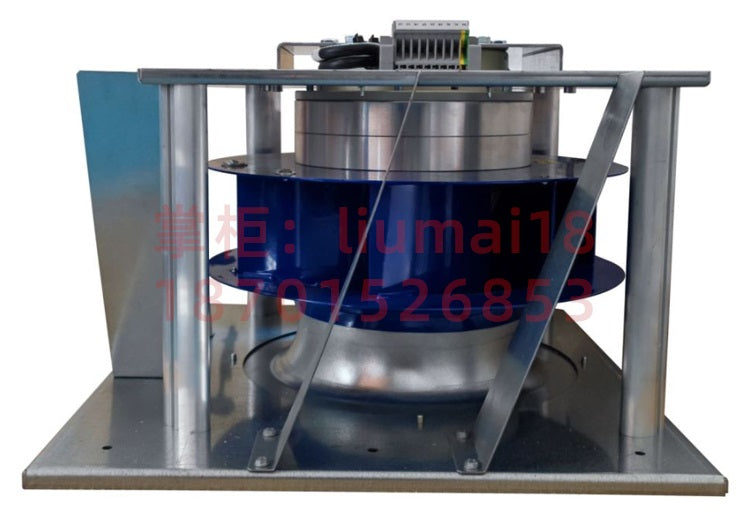 GR35C-2DD.6K.1R ZIEHL-ABEGG centrifugal fan 3.30kw, 460v, AL STEEL, 3170rpm,