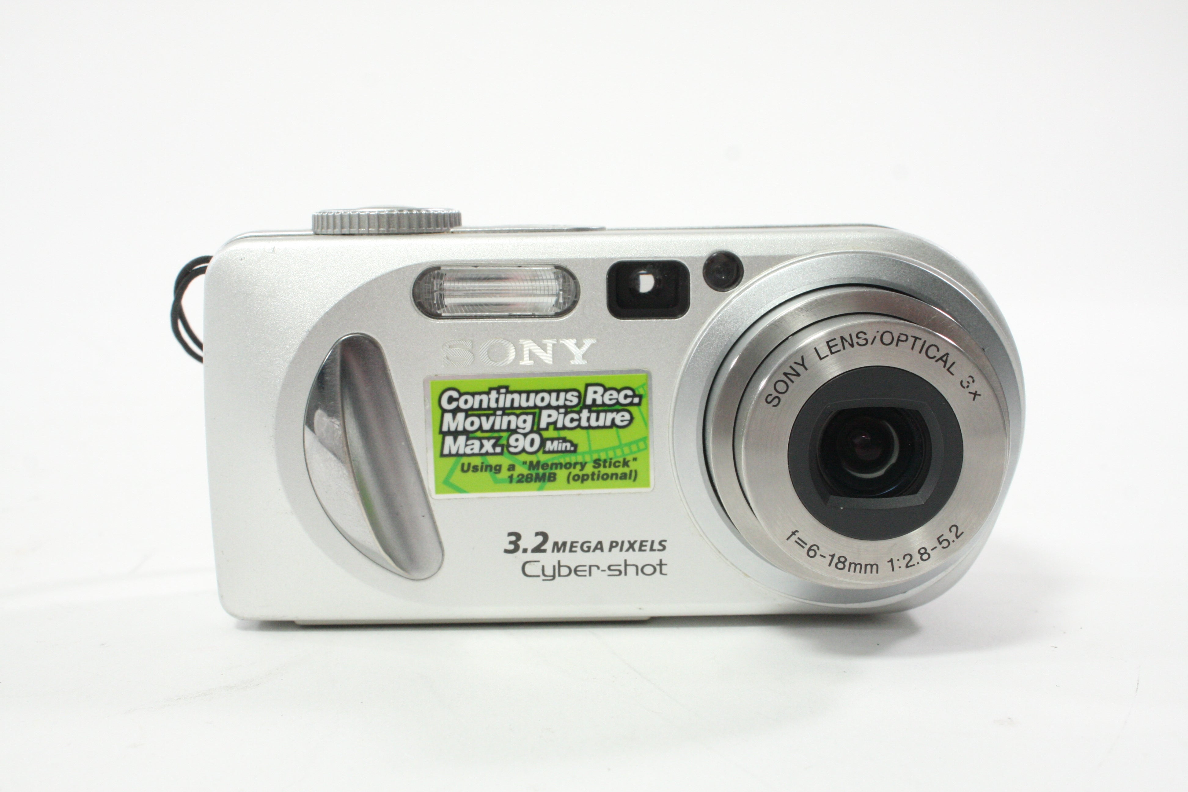 Sony CyberShot DSC-P8 Digital Point-and-Shoot Camera 3x Zoom 3.2mp