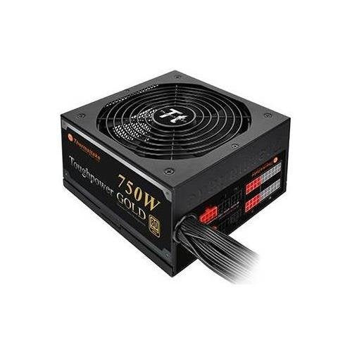 Thermaltake 750W TPD-0750M (TP750AH3CCG-B) SLI/CF Ready 80 Plus Gold Semi Modular Active PFC Power Supply