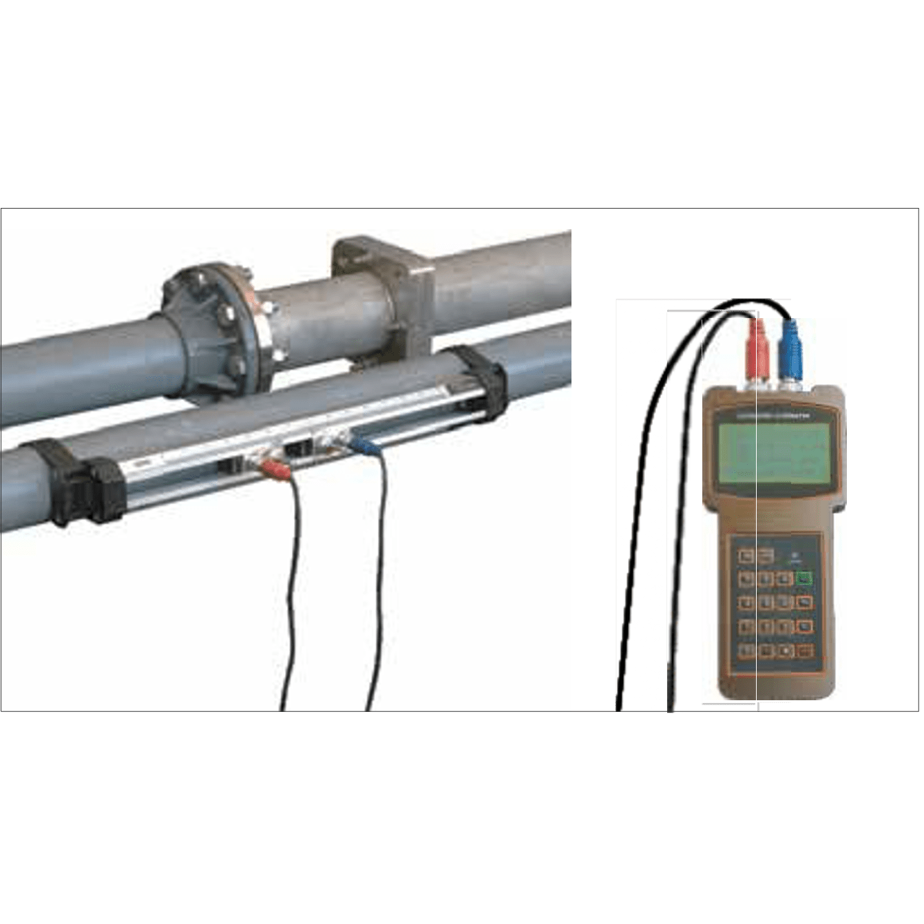 TEK-TROL - Tek-Clamp 1200A-100H Hand Held Ultrasonic Flow Meter