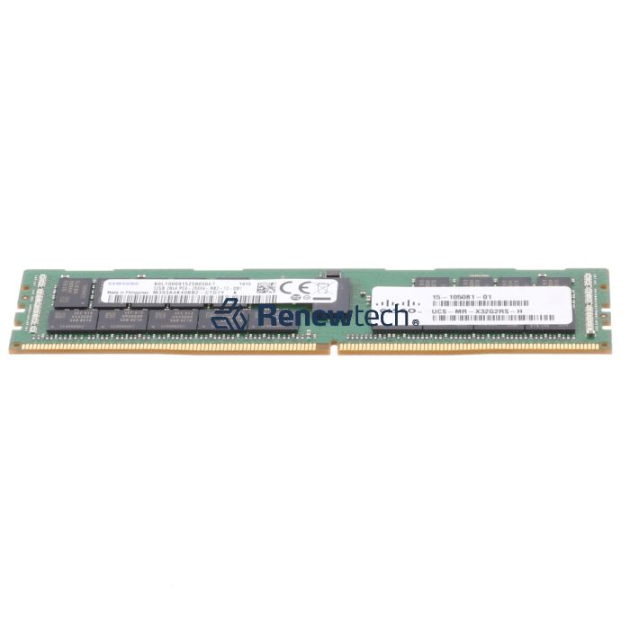 32GB DDR4-2666-MHz RDIMM/PC4-21300/dual