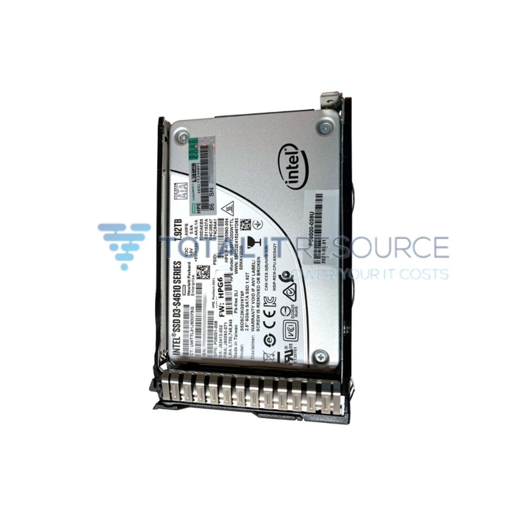 P09722-B21 HPE 1.92TB SATA 6G Mixed Use SFF (2.5in SC Digitally Signed Firmware SSD