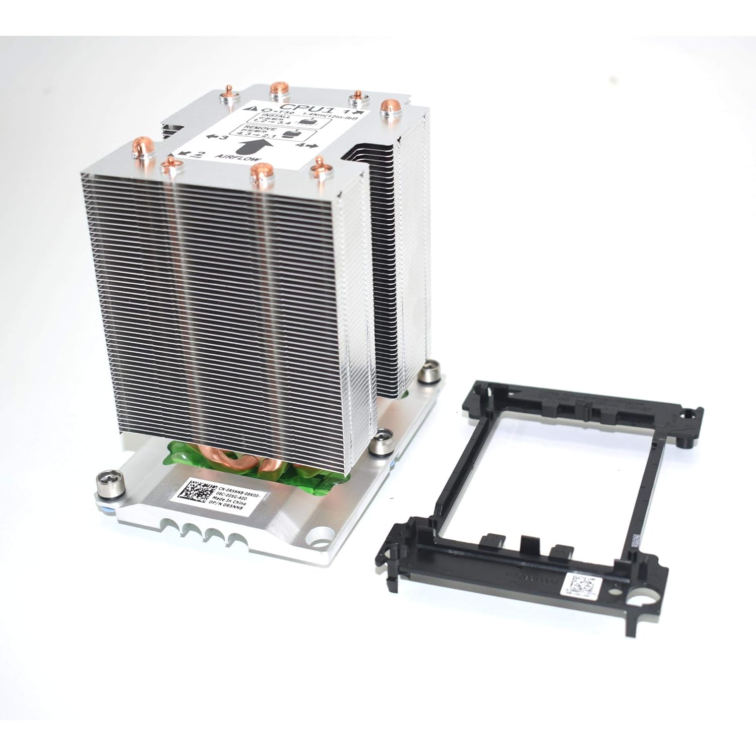 ***Like New - Used***Dell Precision T7920 CPU Heatsink 0R5NN8 R5NN8 with Cage 0WN9TY