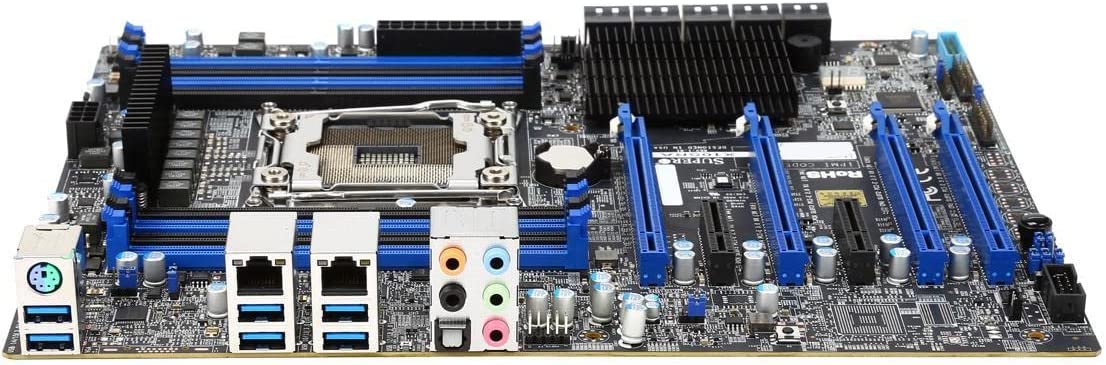 Supermicro X10SRA Intel C612 Socket LGA2011 DDR4 SATA3 & USB3.0 A & 2GbE ATX Server Motherboard