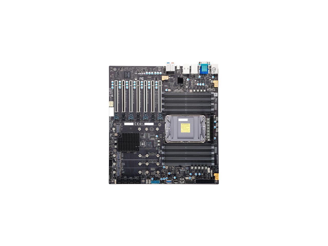 Supermicro X12SPA-TF Socket LGA 4189 Intel C621A Extended ATX Server Motherboard including complete accessories