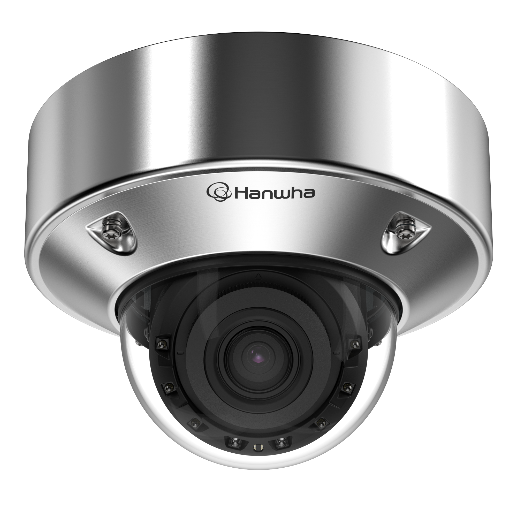 Hanwha XNV-A9084RS 8MP IR Stainless Steel AI Camera