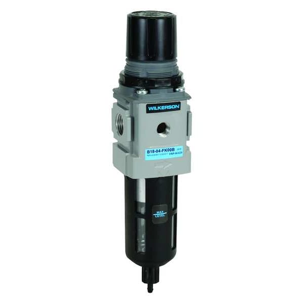 Wilkerson Filter-Regulator, Particles/Water Removal, Size - Air Treatment: Compact B18-04-FK00B - main