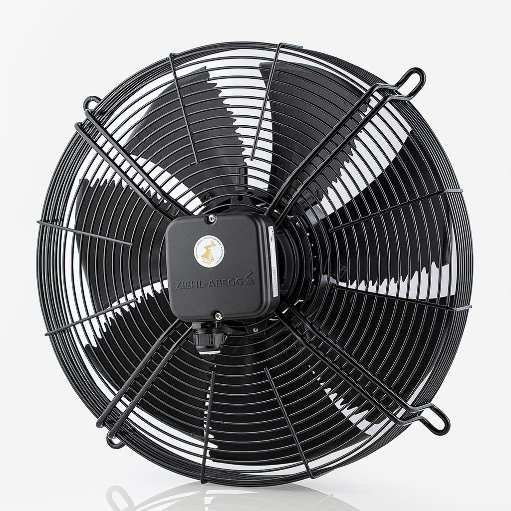 FN040-4DK.0F.V7P1 400V 0.38/0.18kW 0.29/0.68A 1020/1560rpm ZIEHL-ABEGG Axial Fan