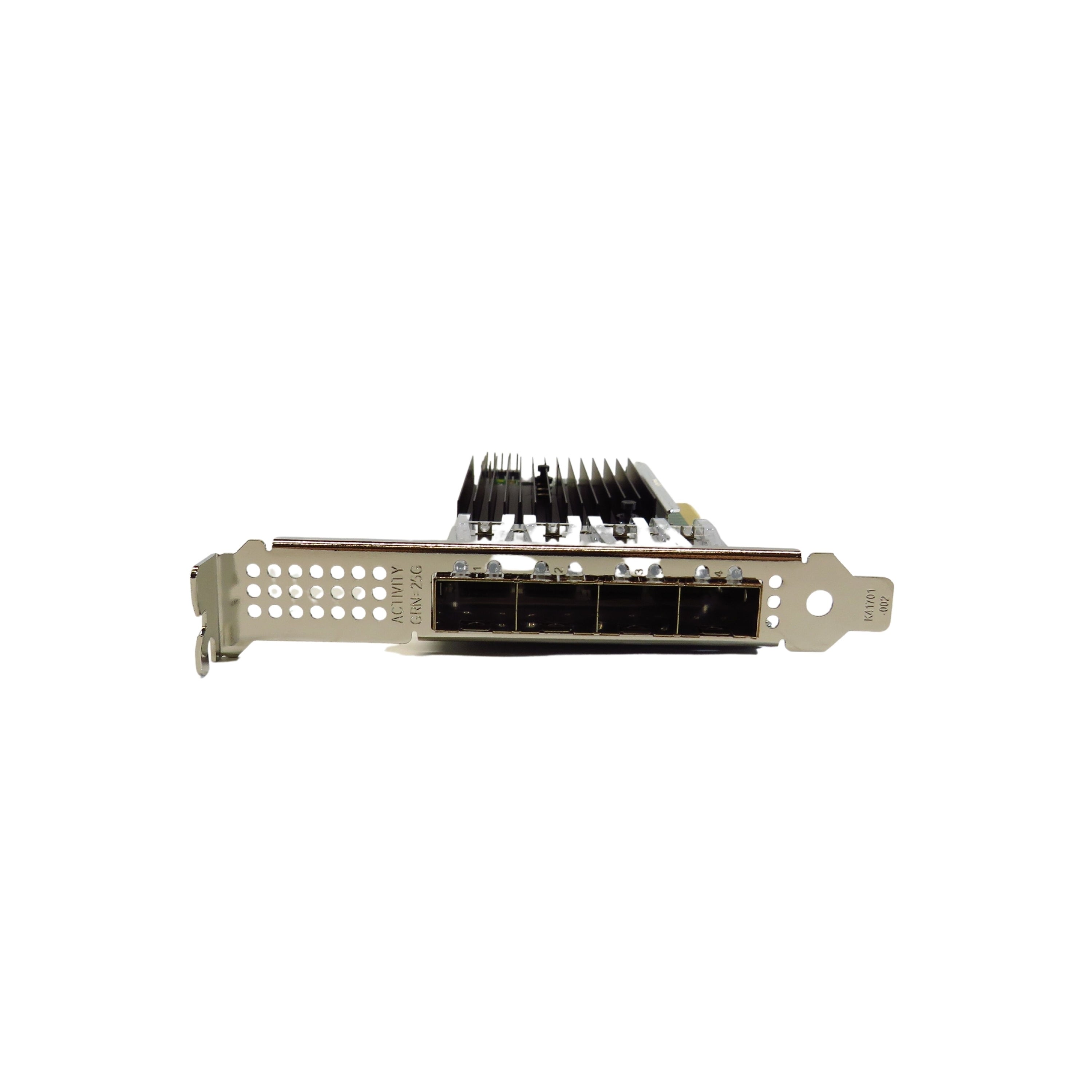 Intel E810-XXVDA4 E810XXVDA4LG1P5 Quad Port 25GbE PCI-E 4.0 NIC Server Adapter (Refurbished)