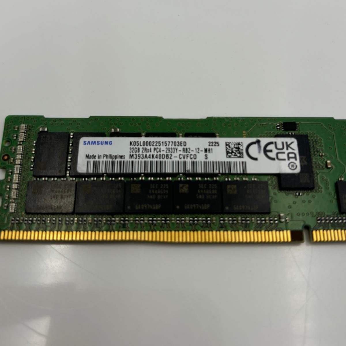 Samsung M393A4K40DB2 32GB DDR4 RDIMM - Side View | Alo Tech Solutions
