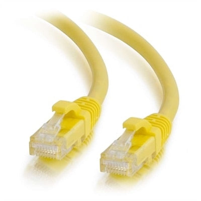 C2G 15ft Cat6 Ethernet Cable - Snagless Unshielded (UTP) - Yellow