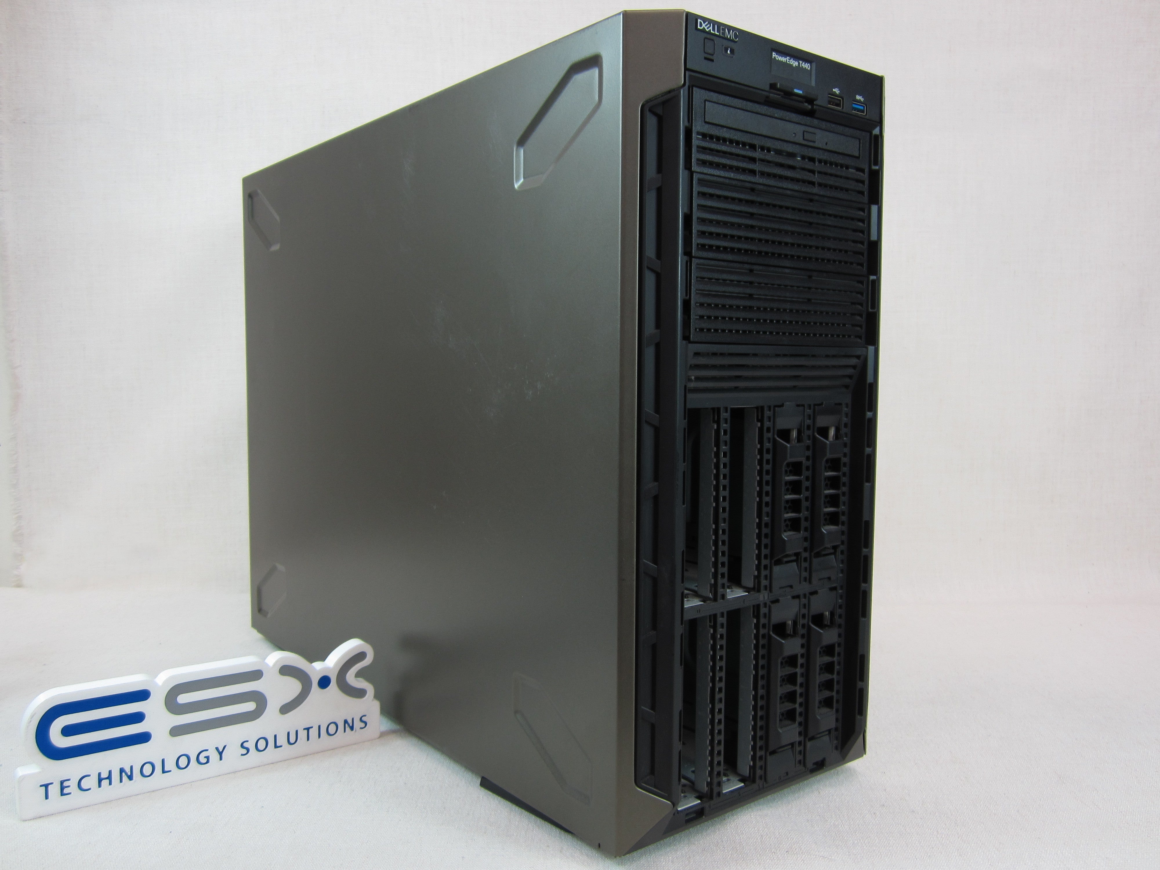 Dell PowerEdge T440 8x 3.5” CTO Tower Server - 1x Heatsink, PERC H730p, 2x PSU