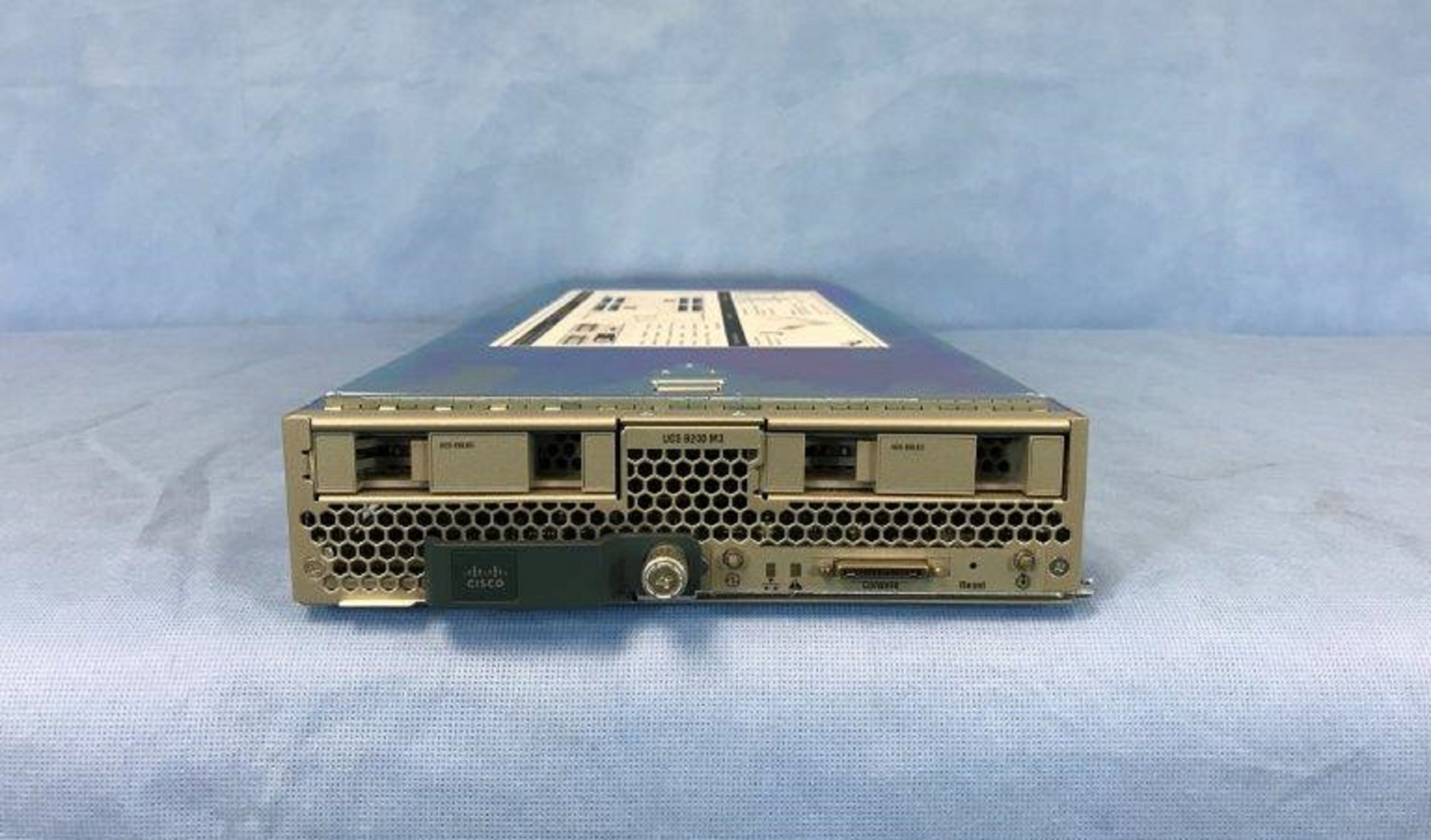 Cisco UCS B200 M3 Blade Server 2x 10 Core E5-2680v2 2.8GHz 192GB 2x 100GB SSD