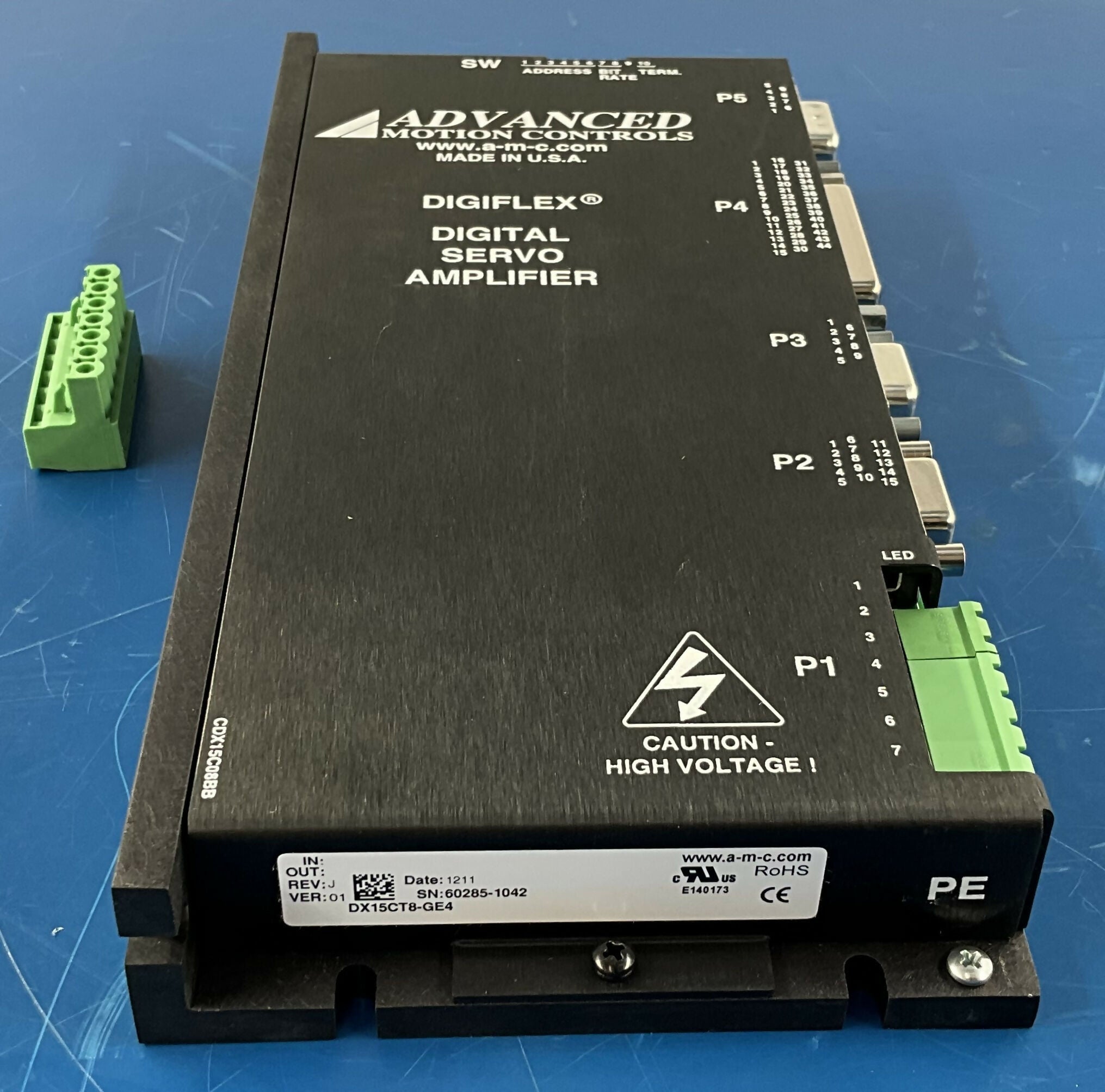 ADVANCED MOTION CONTROL AMPLIFIER (2270267-4/DX15CT8-GEA GE