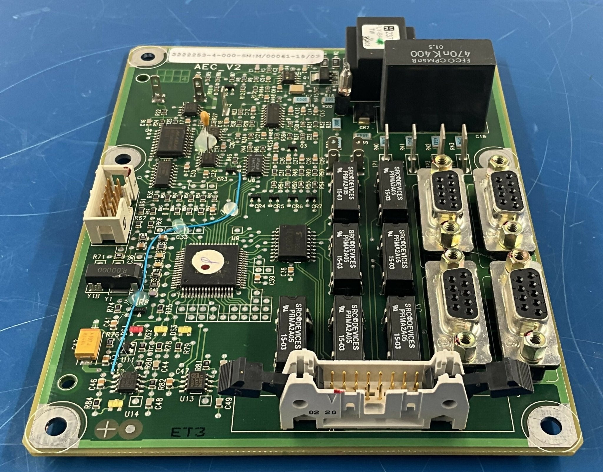 AEC V2 BOARD (2222253-4 REV-000 GE