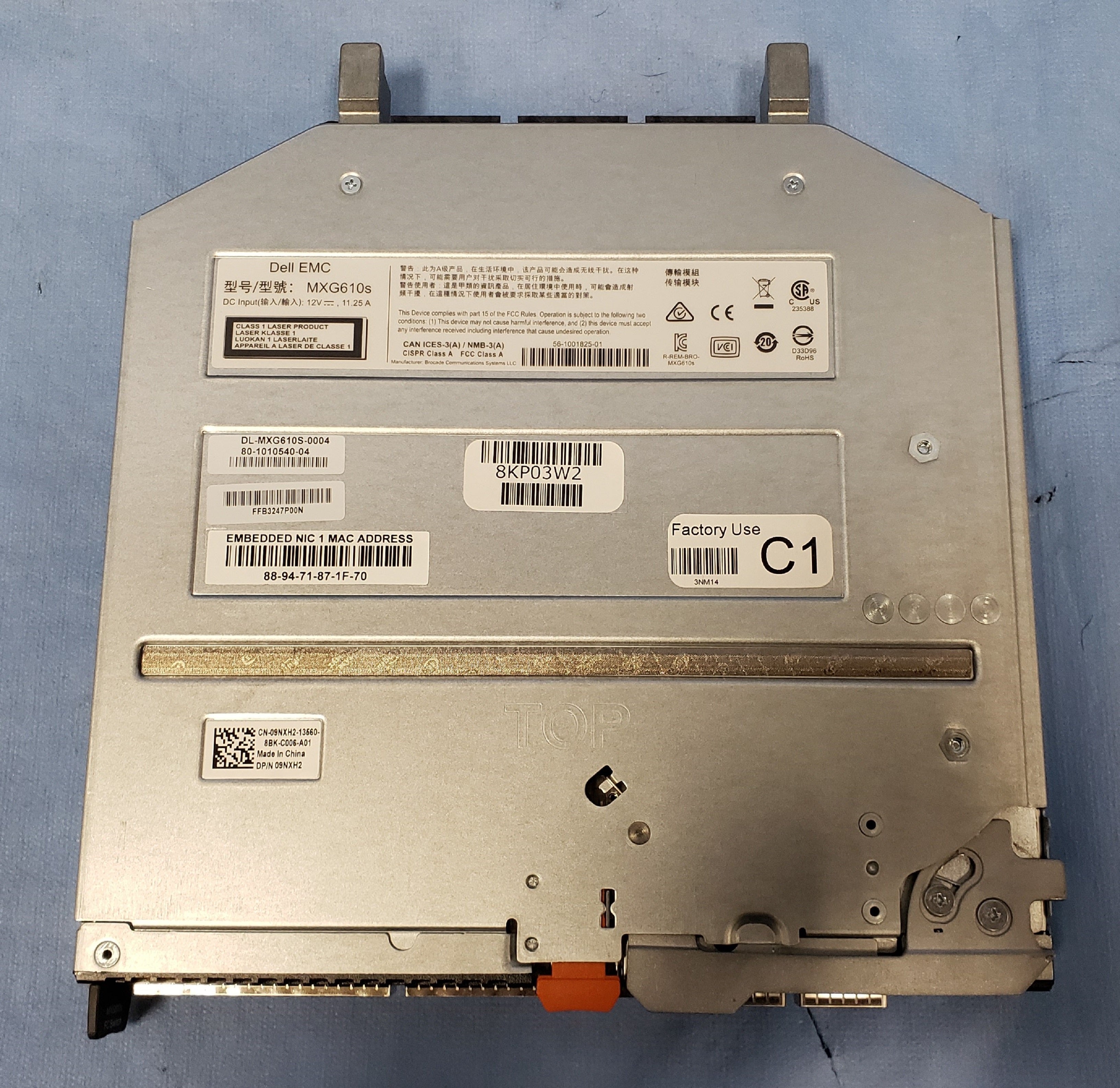 Dell Networking MXG610s 32Gb/s Fibre Channel Switch Module for MX7000 9NXH2