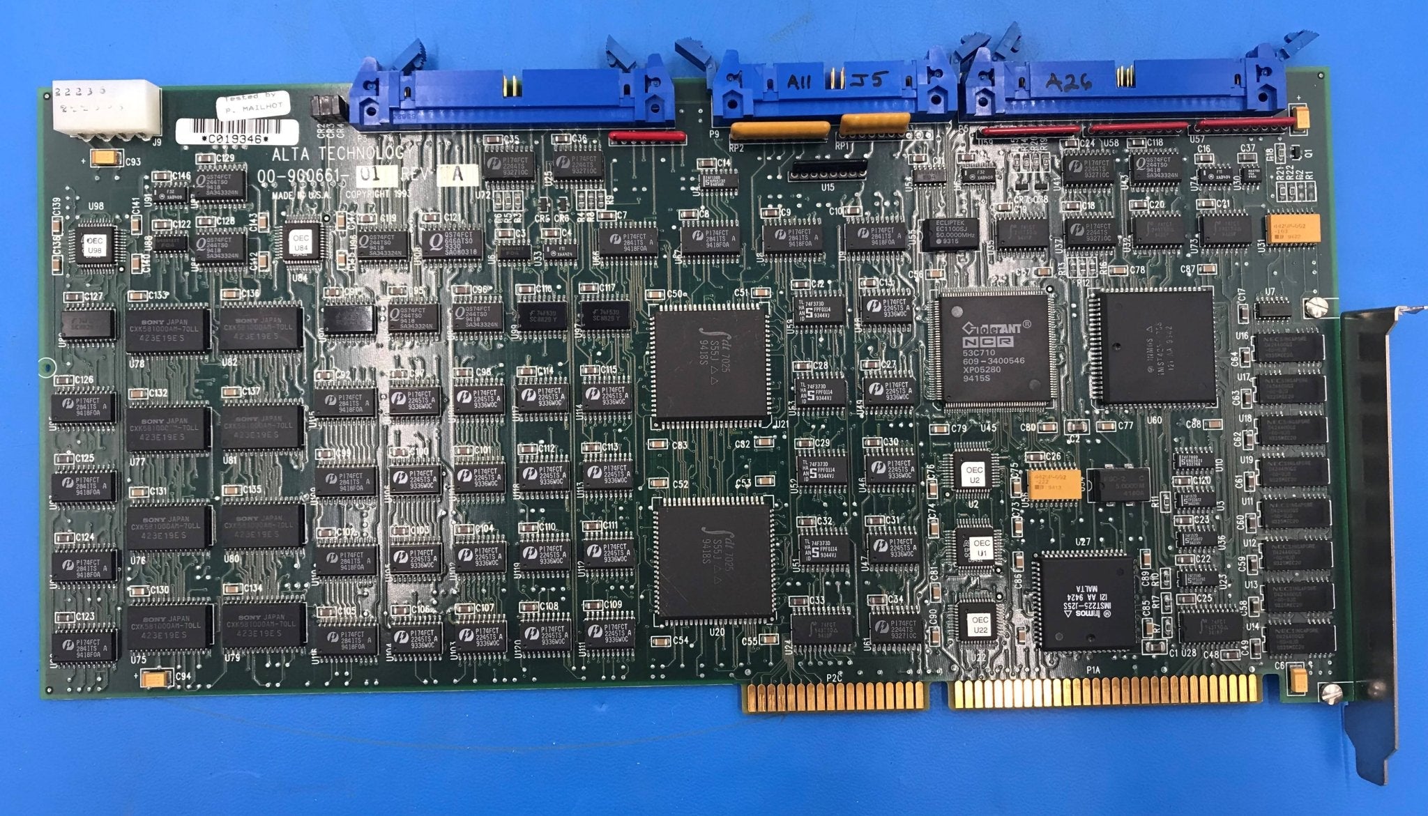ALTA IP SCSI Disk Controller PCB (00-900661-01 Rev A OEC 9600