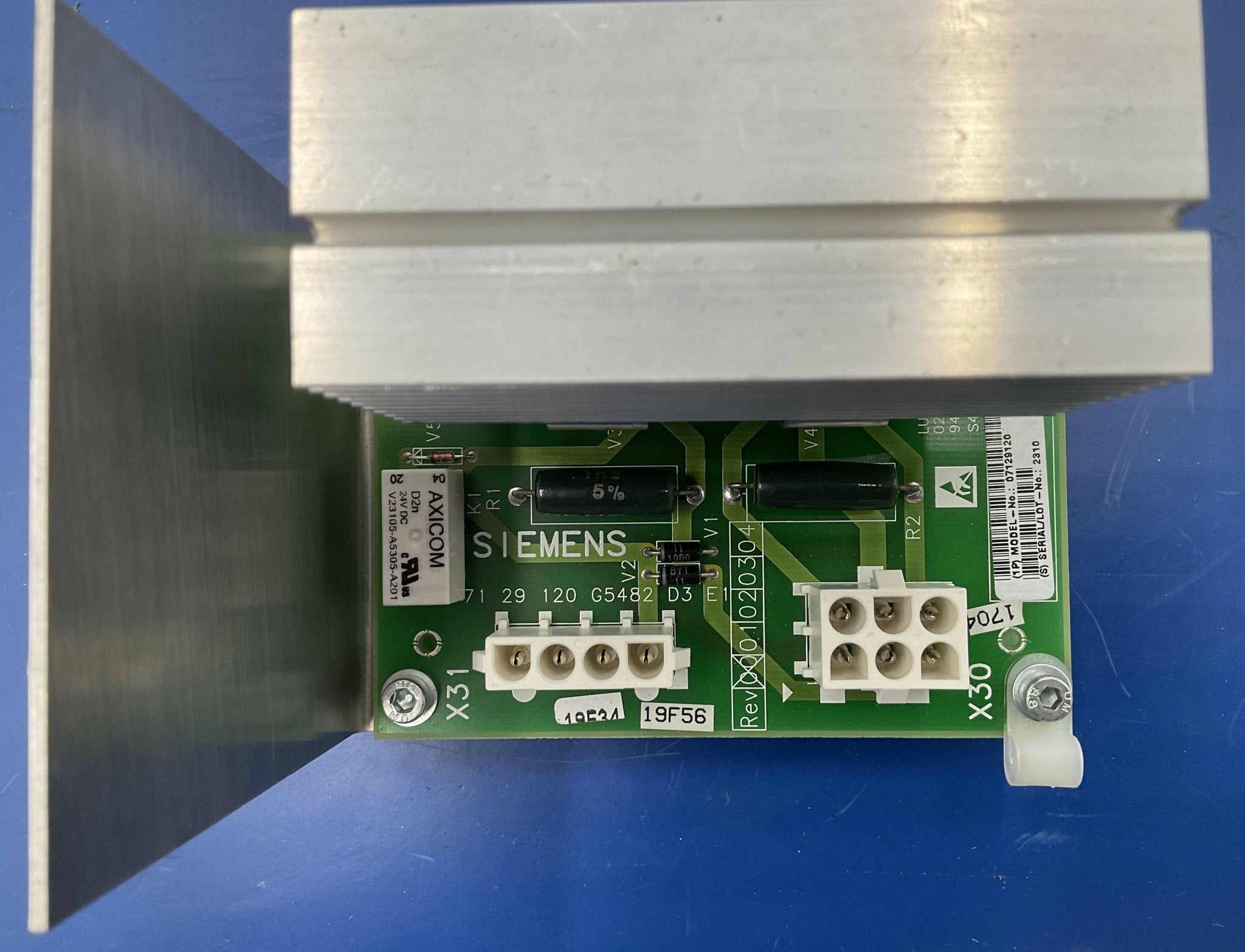 Siemens 7129112 - Amplifier Board D3 Complete PCB Label | Alo Tech Solutions