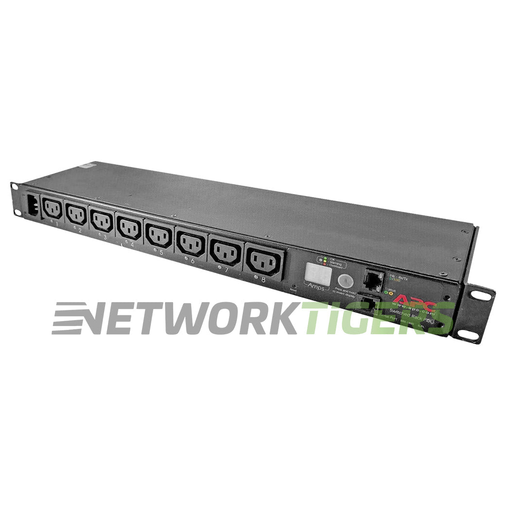 APC AP7920 Switched Rack 208V/ 230V 10A 8x IEC 60320 C13 1U PDU