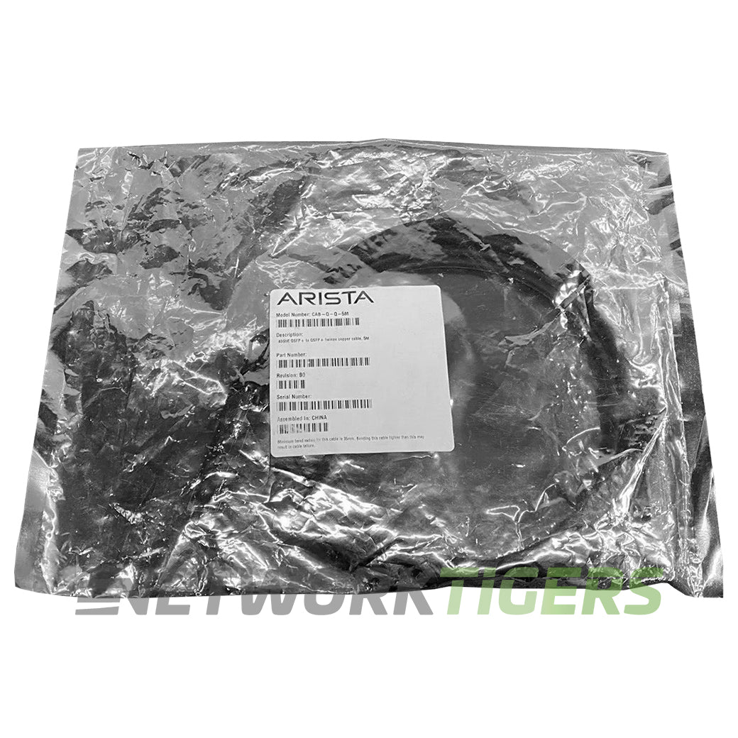 NEW Arista CAB-Q-Q-0.5M 0.5m 40GB QSFP+ Direct Attach Copper Cable