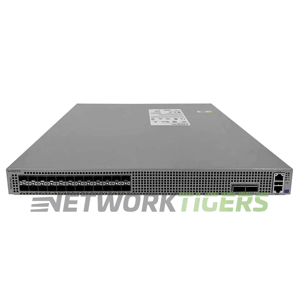 Arista DCS-7020SR-24C2-R 24x 10GB SFP+ 2x 100GB QSFP B-F Air Switch