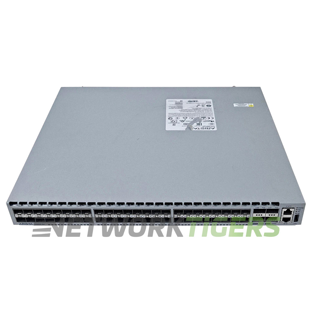 Arista DCS-7050SX-64-F 48x 10GB SFP+ 4x 40GB QSFP+ Front-to-Back Airflow Switch