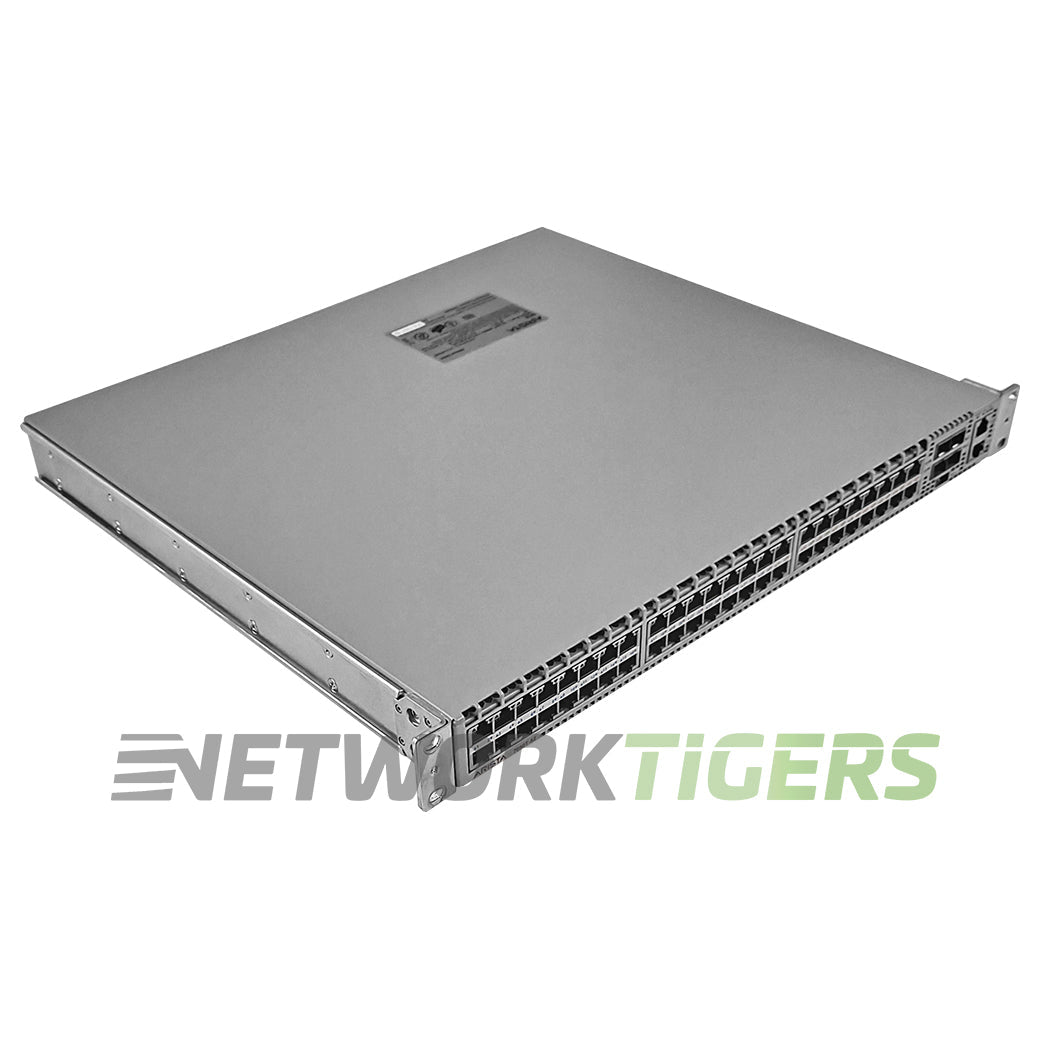 NEW Arista DCS-7050T-52-F 48x 10GB Copper 4x 10GB SFP+ Front-to-Back Air Switch
