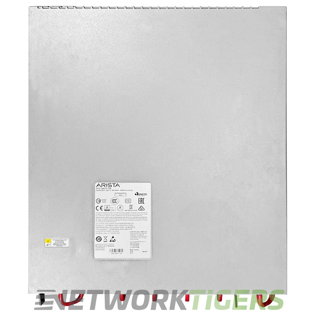NEW Arista DCS-7050TX-72Q-F 48x 10GB Copper 6x 40GB QSFP+ F-B Airflow Switch