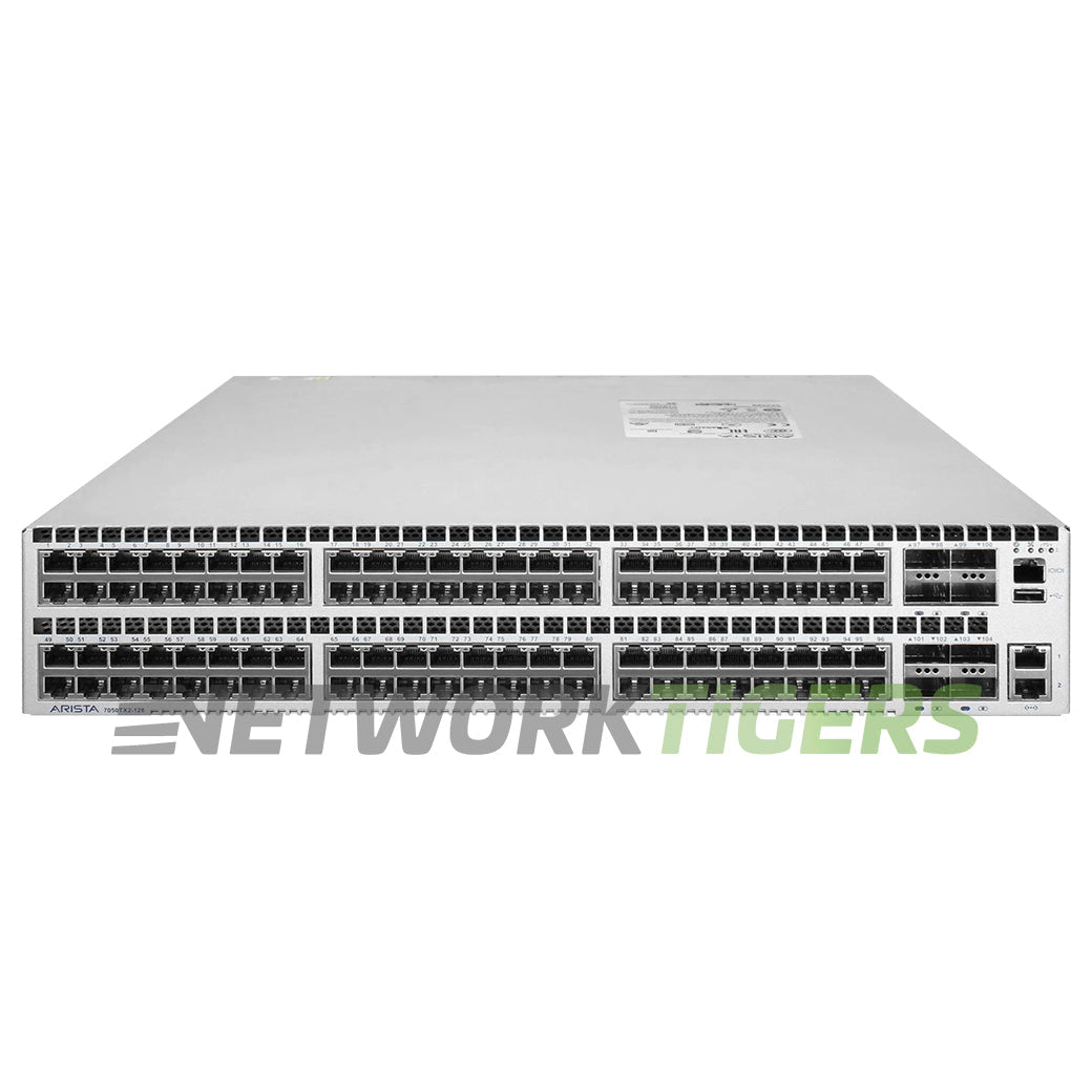 Arista DCS-7050TX-128-R 96x 10GB Copper 8x 40GB QSFP+ B-F Airflow Switch