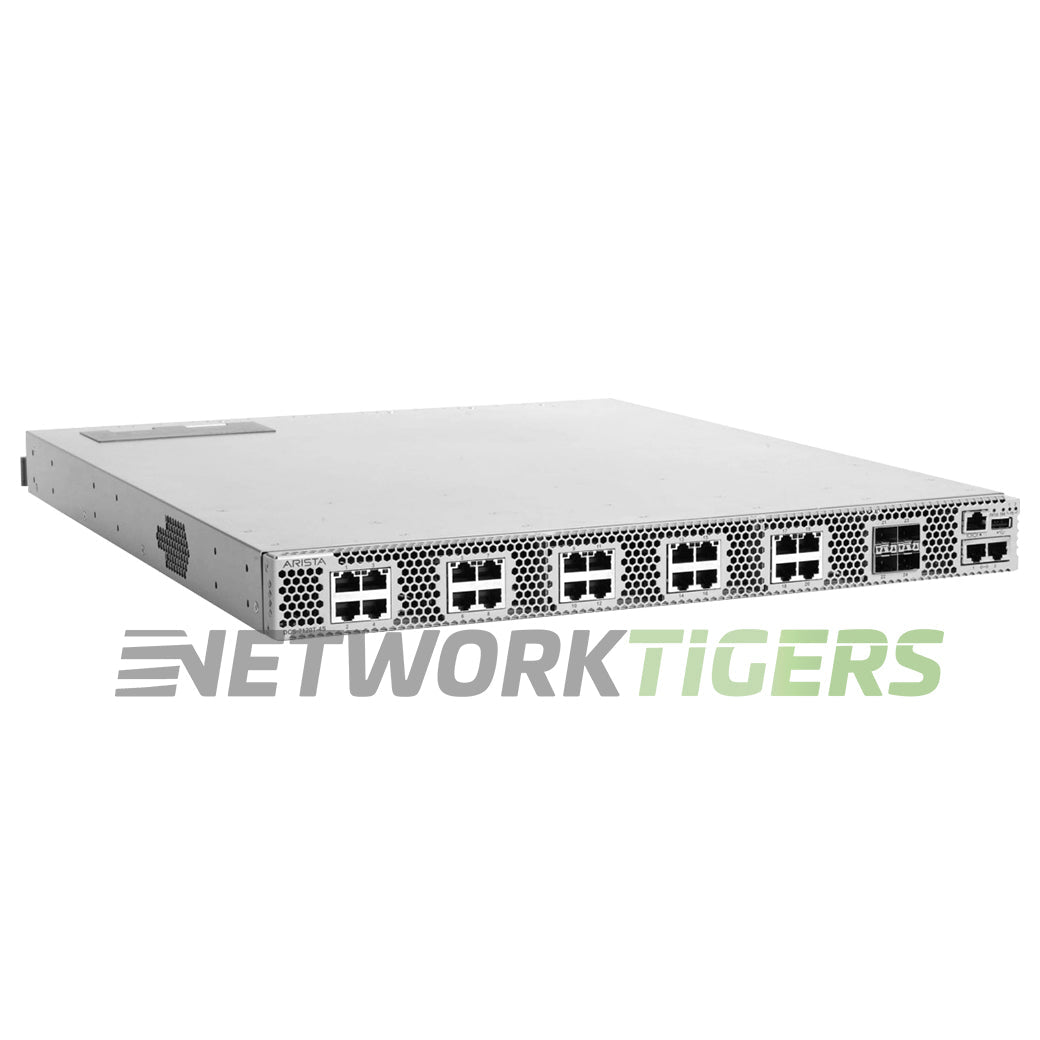 Arista DCS-7120T-4S-R 20x 10GB RJ45 4x 10GB SFP+ Back-to-Front Airflow Switch