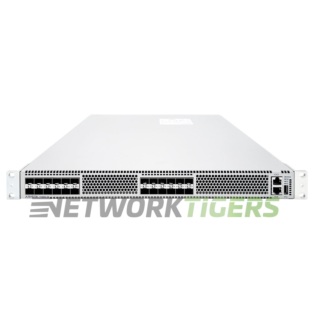NEW Arista DCS-7150S-24-DC-F 7150S Series 24x 10GB SFP+ F-B Airflow Switch