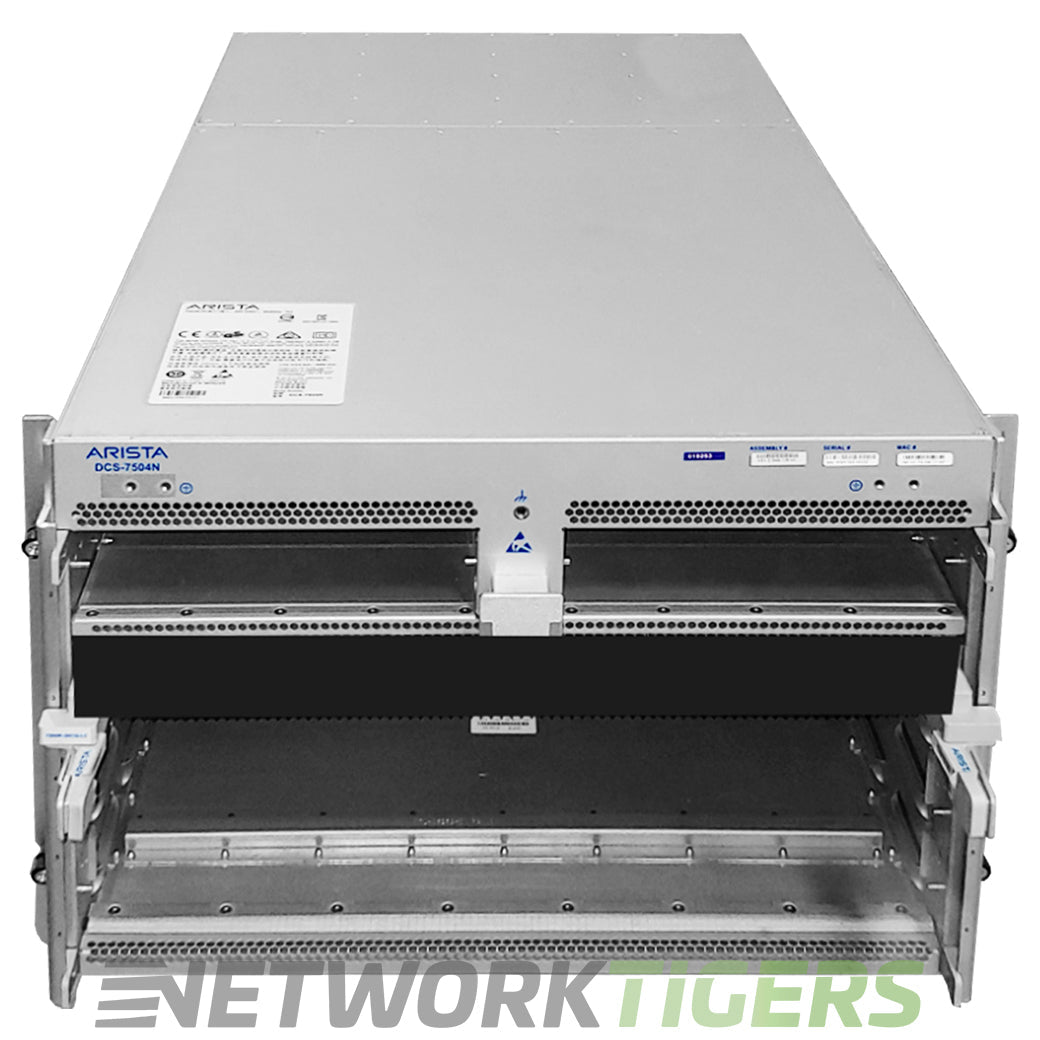 NEW Arista DCS-7504N-CH 7500R2 2x SV Slot 4x LC Slot 6x Fabric Slot Chassis