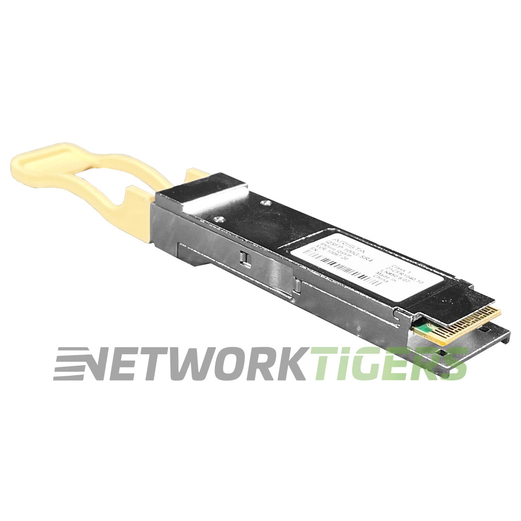 NEW Arista QSFP-100G-SR4 100GB BASE-SR4 850nm Short Reach MMF QSFP28 Transceiver