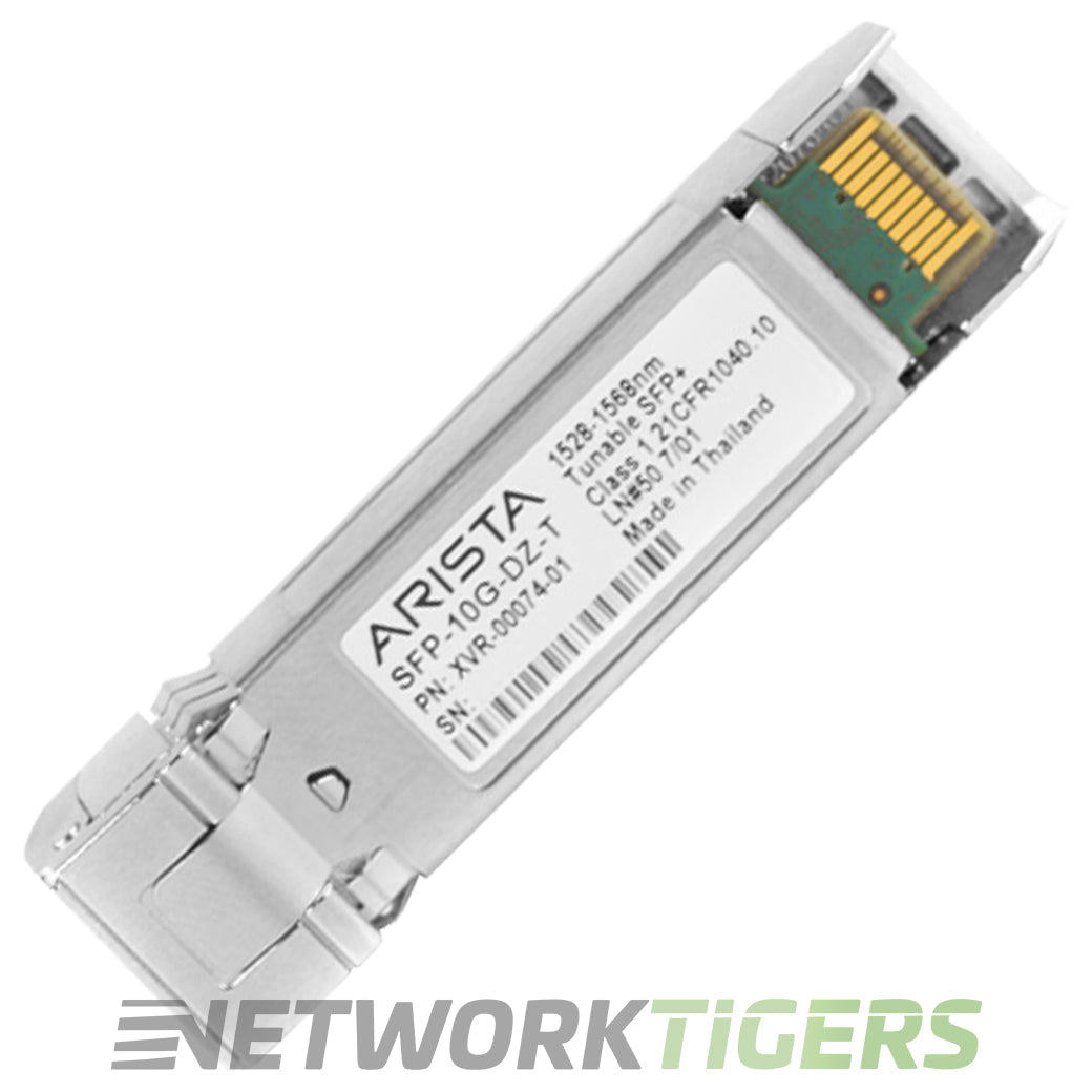 Arista SFP-10G-DZ-T 10GB BASE-DWDM Duplex SMF Tunable SFP+ Transceiver