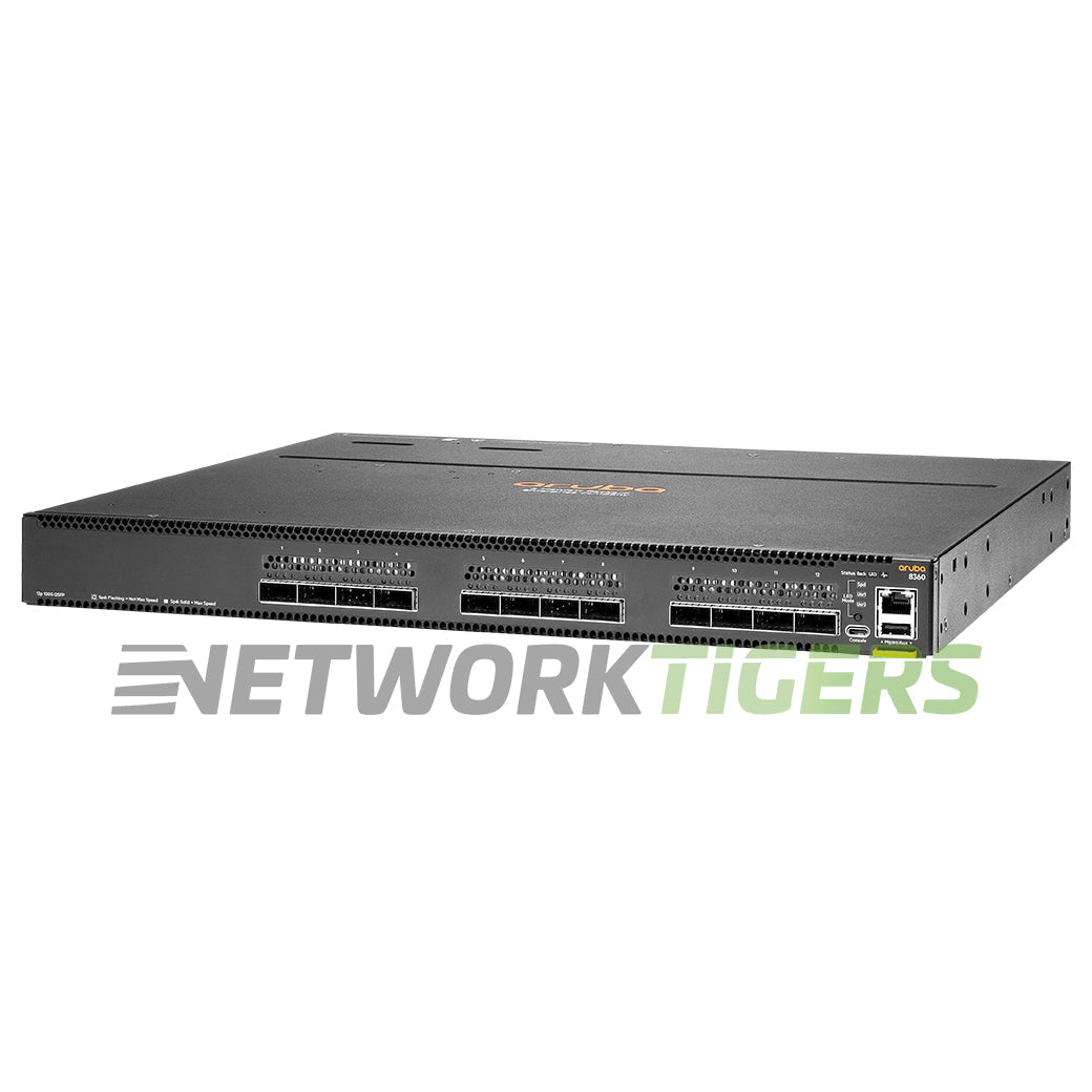 HPE Aruba JL709A CX 8360 Series 8325-12C Back-to-Front Airflow Switch Bundle