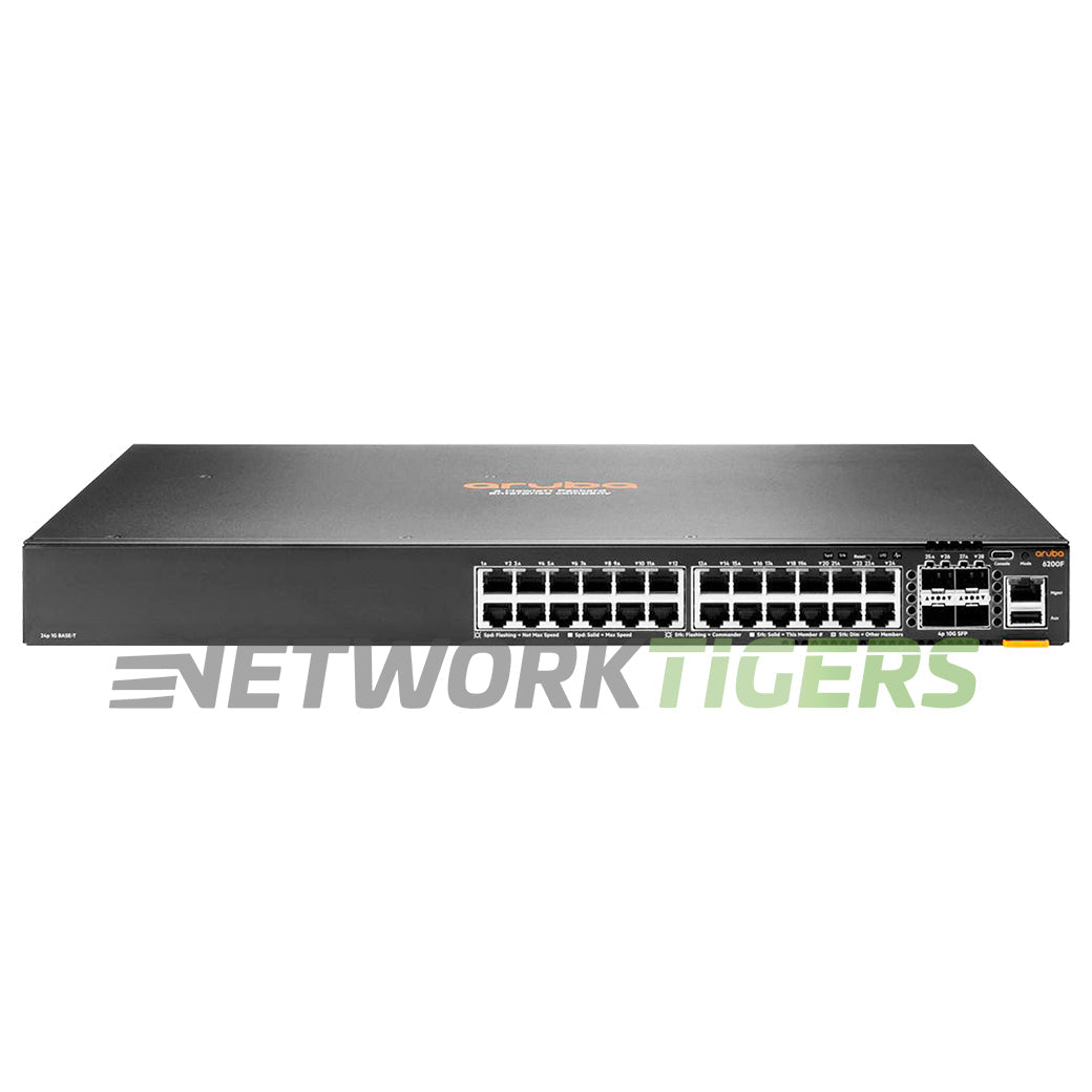 HPE Aruba JL724A CX 6200 Series 24x 1GB RJ45 4x 10GB SFP+ Switch
