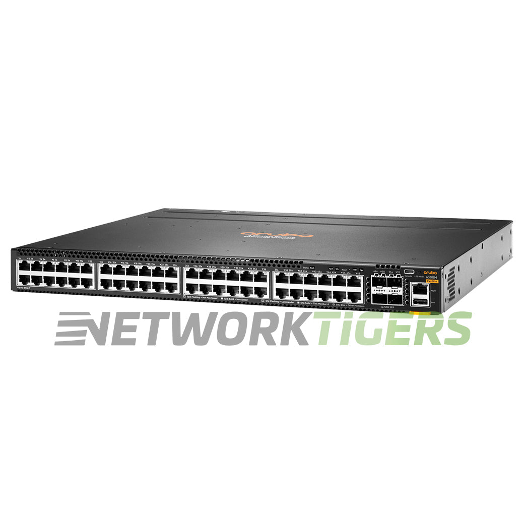 HPE Aruba JL762A 48x 1GB RJ-45 4x 50GB SFP56 Back-to-Front Airflow Switch