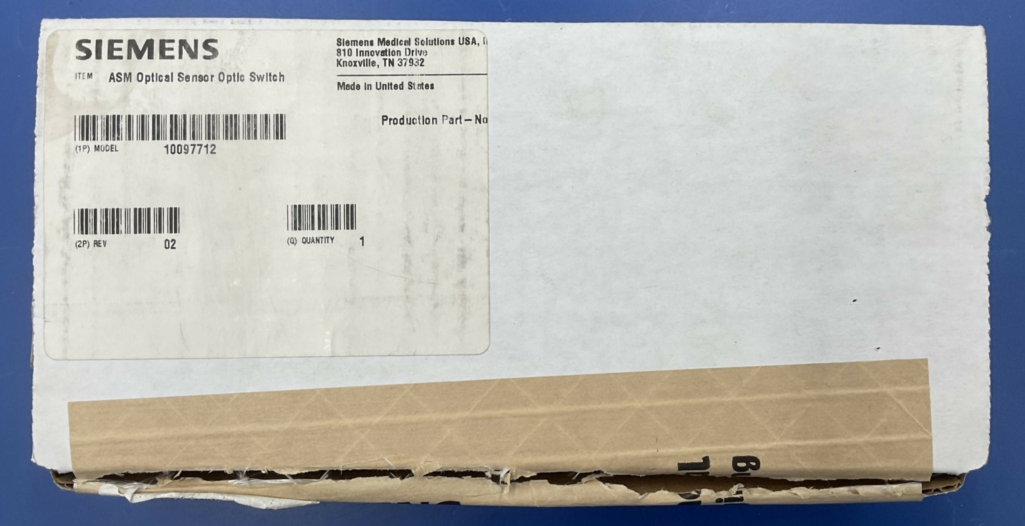 ASM Optical Sensor Optic Switch (10097712 SIEMENS