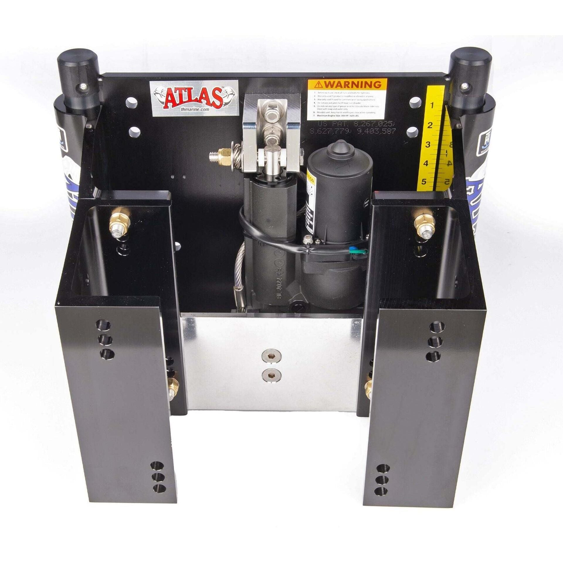 T-H Marine ATLAS™ 10" Hydraulic Jack Plate Heavy-Duty f/Verado - Black