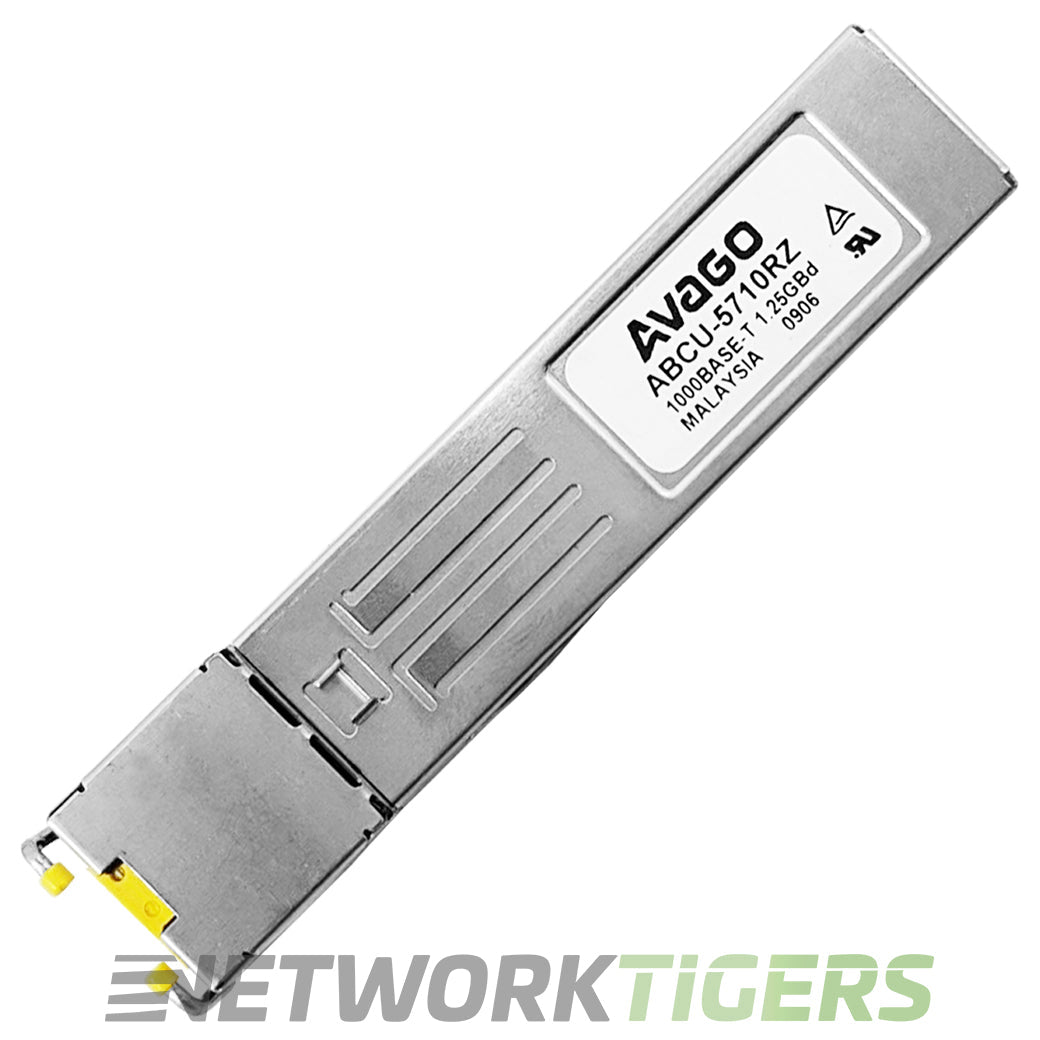 Avago ABCU-5710RZ 1GB BASE-T RJ45 SFP Transceiver