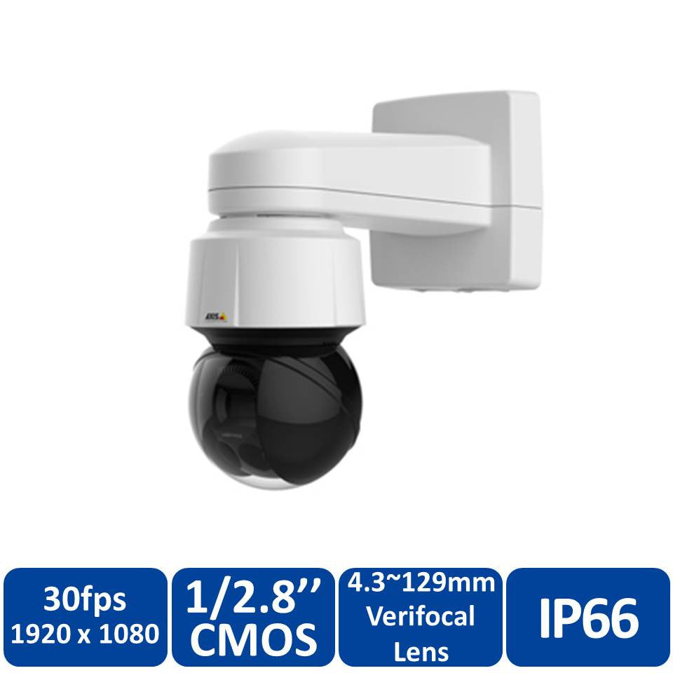 AXIS Q6155-E 2MP Outdoor PTZ Dome IP Security Camera - 0934-004