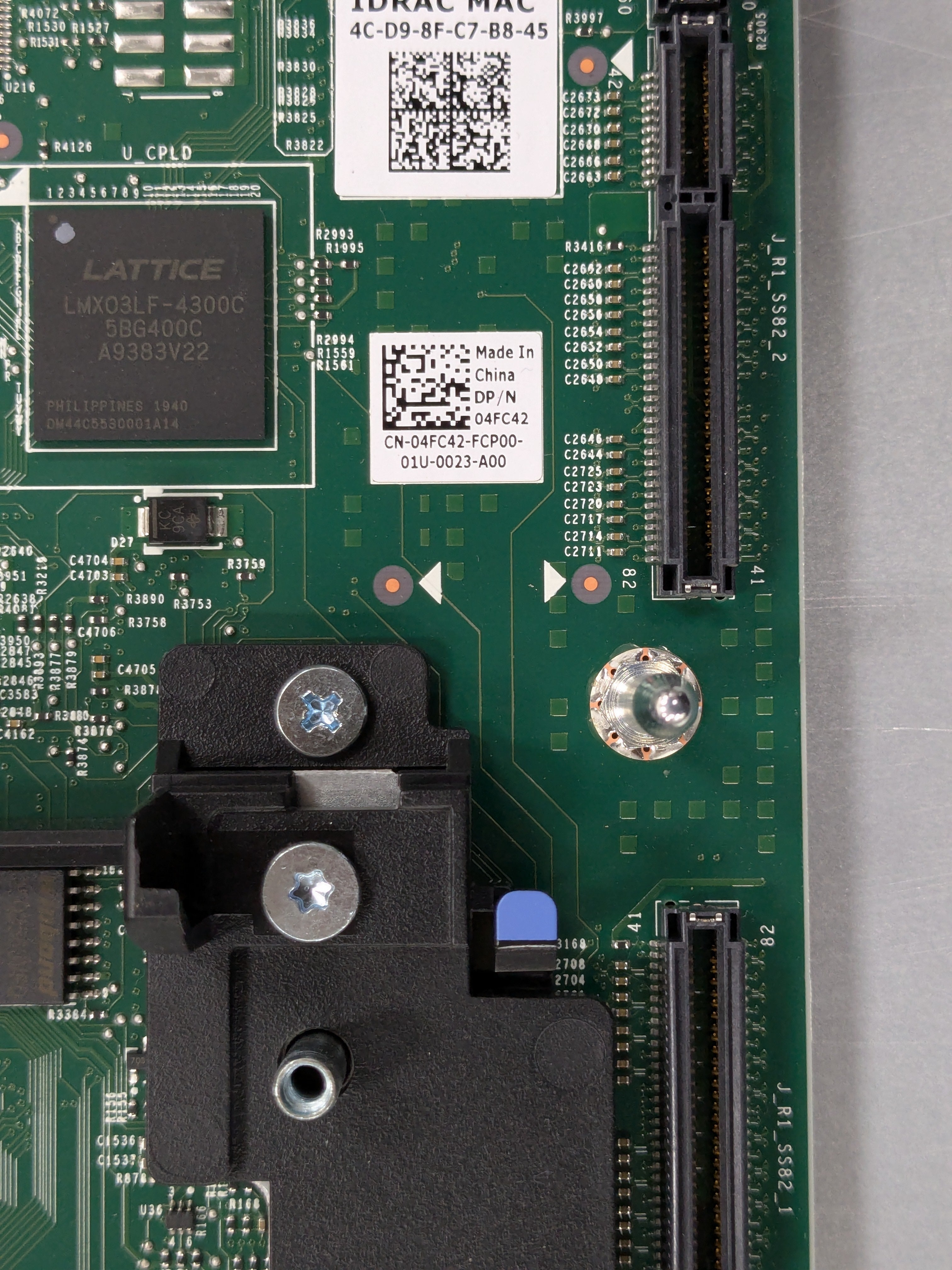 Dell 4FC42 Main System Motherboard Assembly for PowerEdge R740 R740XD