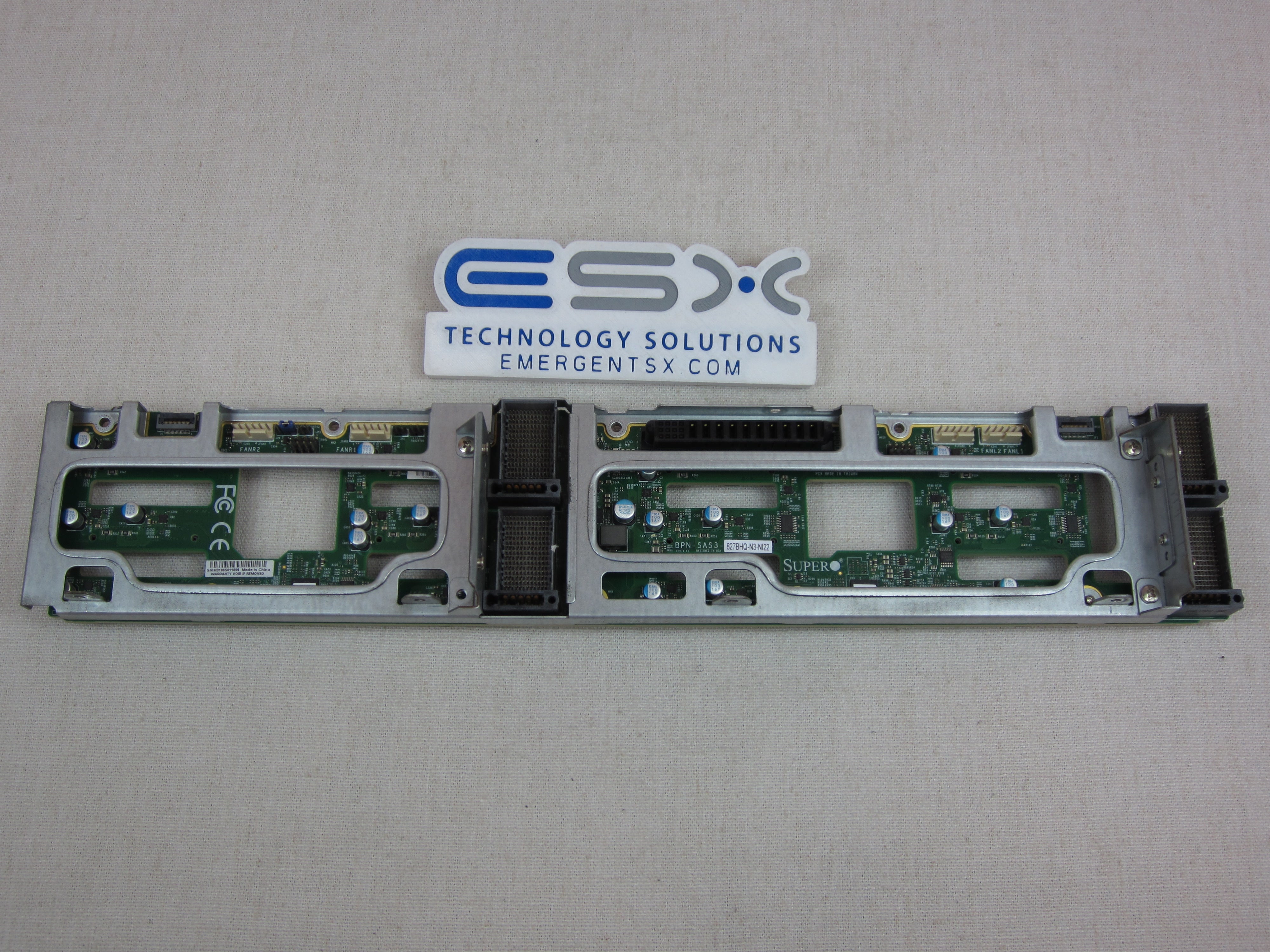 Nutanix BPN-SAS3-827BHQ-N3-NI22 Supermicro 2U 12x 3.5" SAS/SATA Backplane
