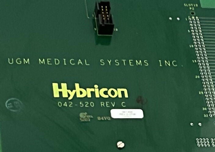 BACKPLANE BOARD (067-454 REV D/042-520 REV C) PHILIPS/HYBRICON
