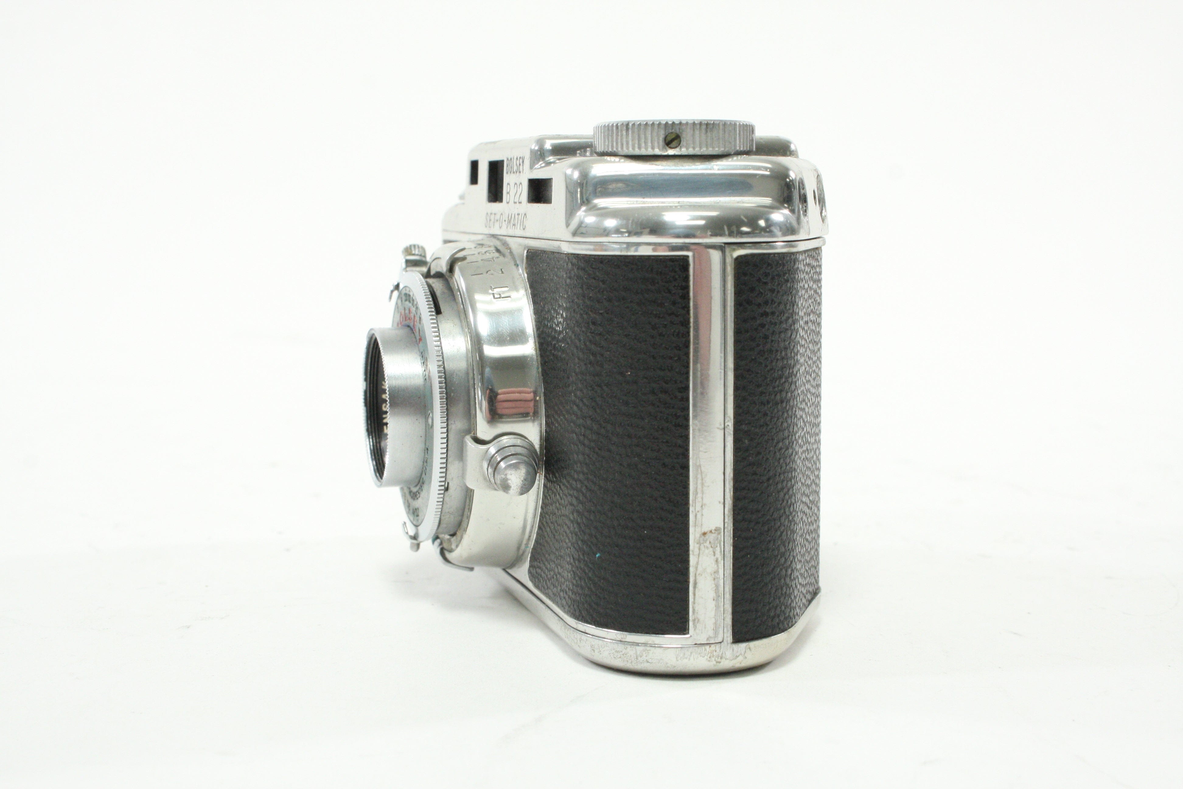 Bolsey B22 Set-O-Matic Vintage 35mm with Case AS-IS